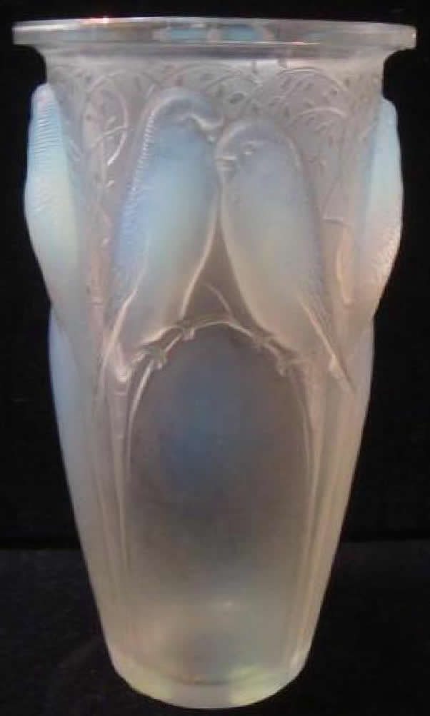 Rene Lalique Vase Ceylan