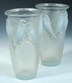 Rene Lalique Vase Ceylan