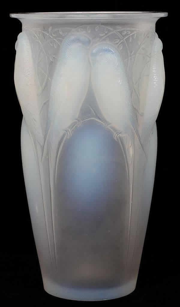 Rene Lalique Vase Ceylon