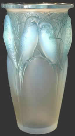 Rene Lalique Vase Ceylon