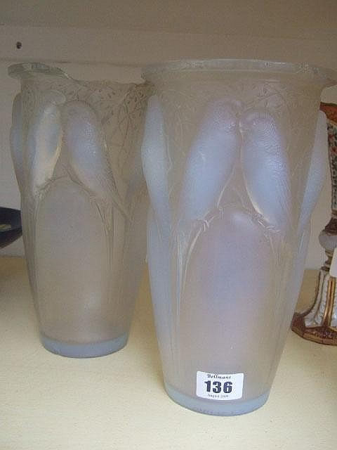 Rene Lalique Vase Ceylon
