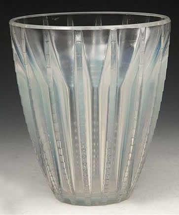 Rene Lalique Vase Chamonix