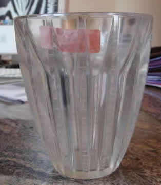 Rene Lalique Vase Chamonix