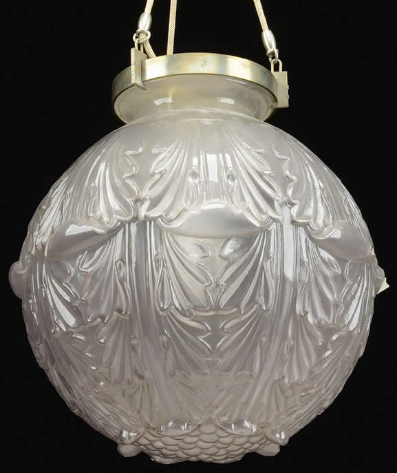 Rene Lalique Plafonnier Champs Elysees