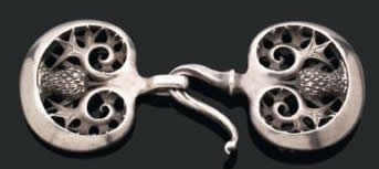 Rene Lalique Chardon Cape Clasp