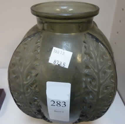 Rene Lalique Vase Chardons