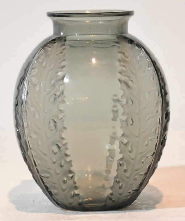 Rene Lalique Vase Chardons
