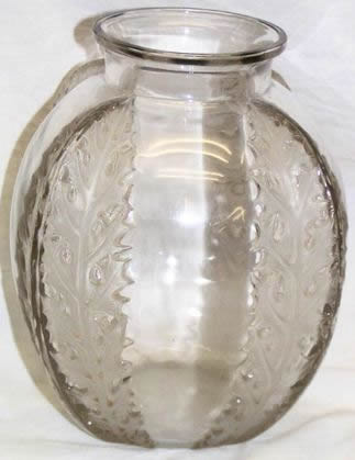 Rene Lalique Vase Chardons