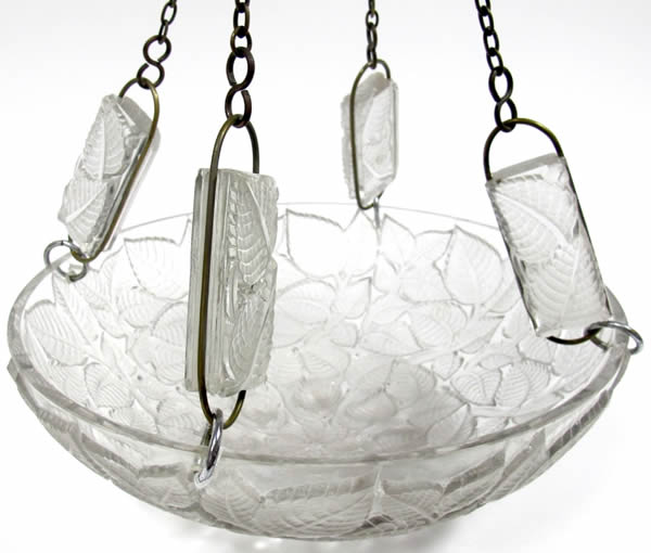 Rene Lalique Light Fixture Charmes