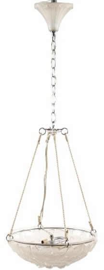 Rene Lalique Light Fixture Charmes