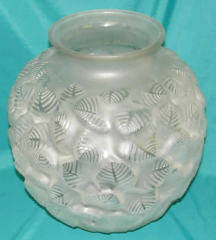 Rene Lalique Vase Charmilles