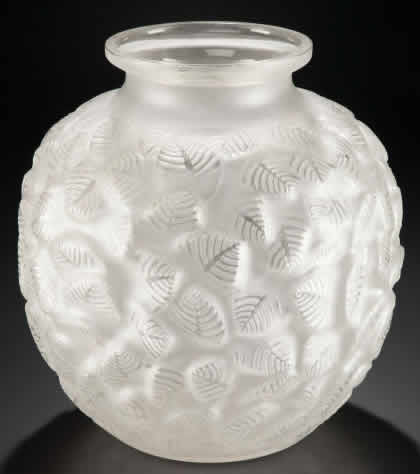 Rene Lalique Vase Charmilles