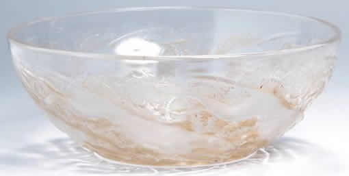 Rene Lalique Bowl Chasse Chiens