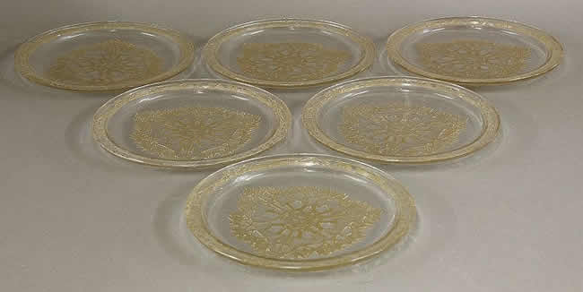 Rene Lalique Plate Chasse Chiens