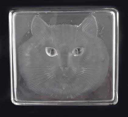 Rene Lalique Box Chat