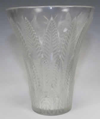 Rene Lalique Vase Chataignier
