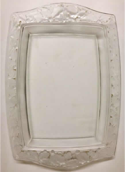 Rene Lalique Platter Chene