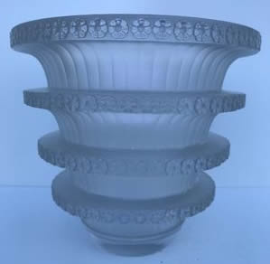 Rene Lalique Vase Chevreuse