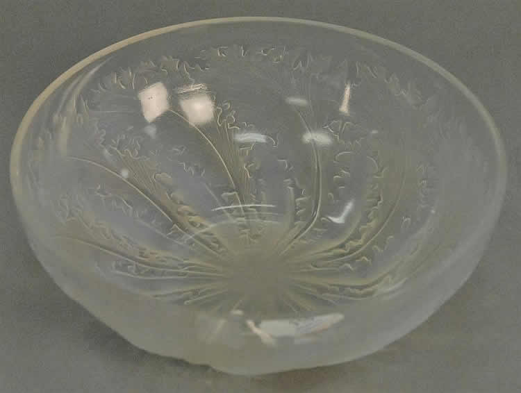 Rene Lalique Bowl Chicoree