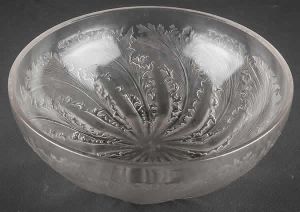 Rene Lalique Bowl Chicoree