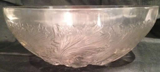 Rene Lalique Bowl Chicoree