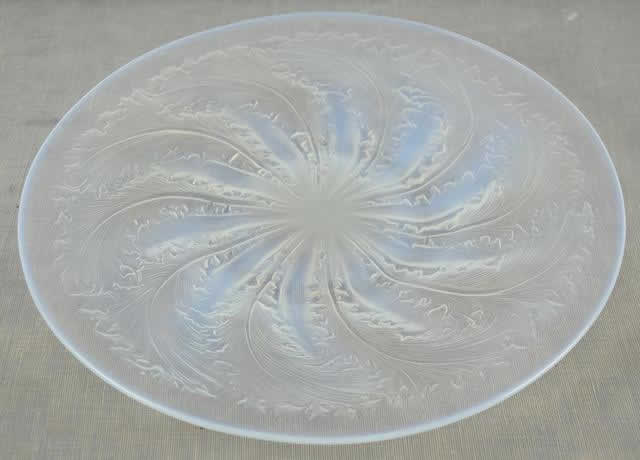 Rene Lalique Plate Chicoree