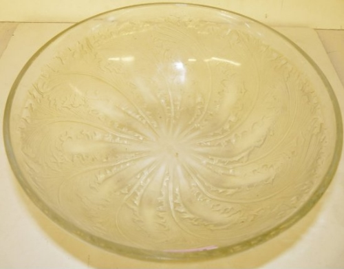 Rene Lalique Bowl Chicoree