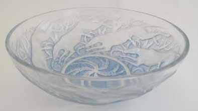 Rene Lalique Bowl Chiens