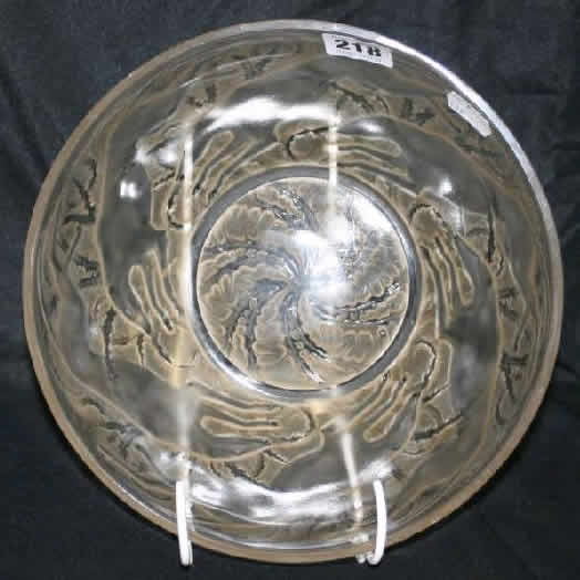 Rene Lalique Bowl Chiens