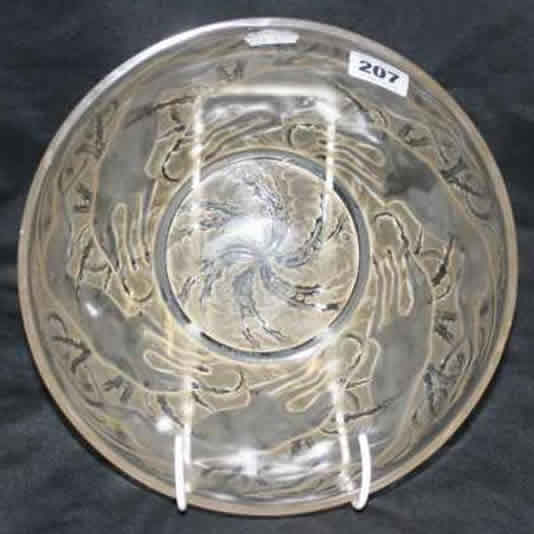 Rene Lalique Bowl Chiens