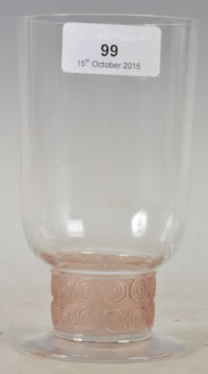 Rene Lalique Glass Chinon