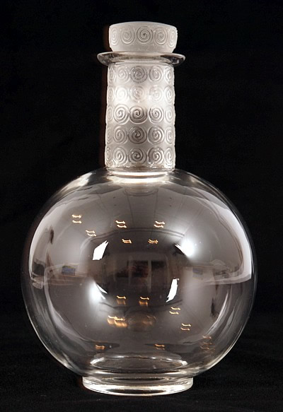 Rene Lalique Chinon Decanter