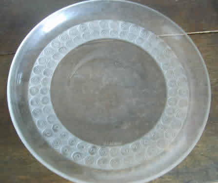 Rene Lalique Chinon-2 Plate