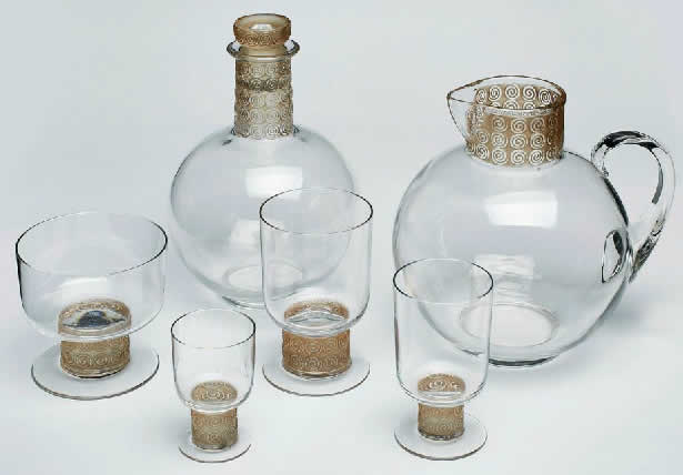 Rene Lalique Tableware Chinon