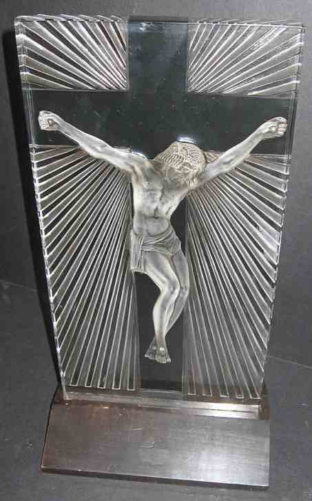 Rene Lalique Statue Jesus