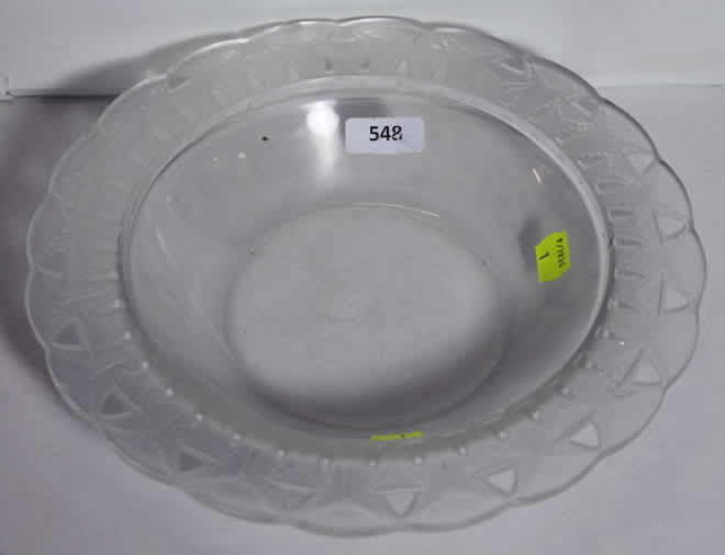 Rene Lalique Bowl Chevreuse