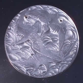 Rene Lalique Cigognes-2 Pendant