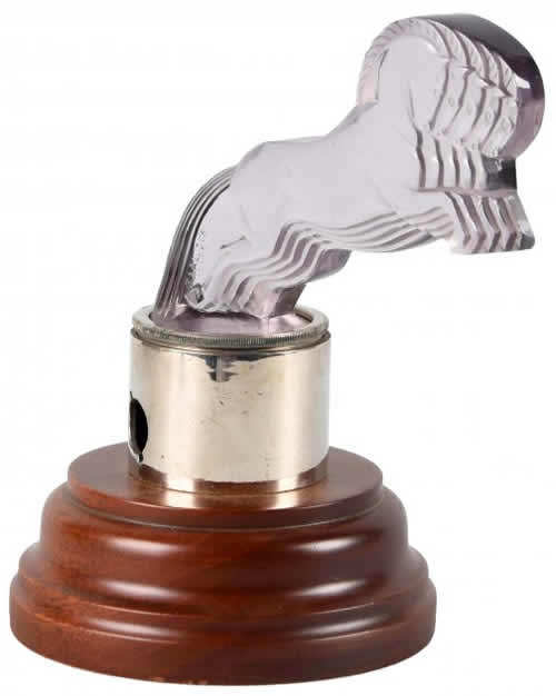 Rene Lalique Car Mascot Cinq Chevaux