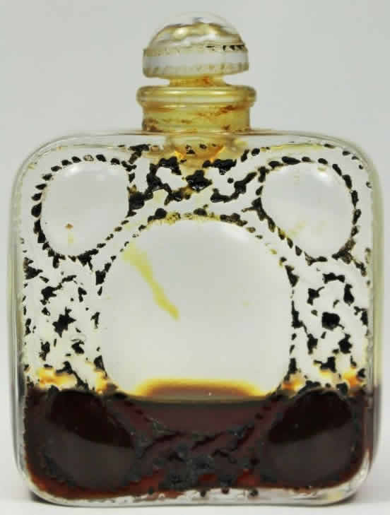 Rene Lalique Perfume Bottle Cinq Fleurs