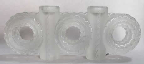 Rene Lalique Candleholder Cluny