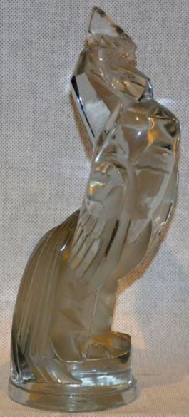 Rene Lalique Mascot Coq Houdan