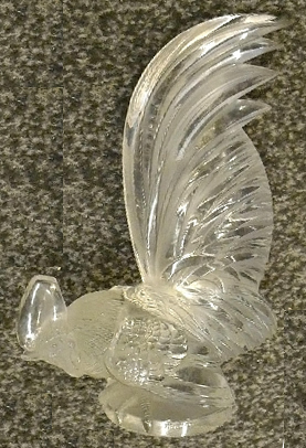 Rene Lalique Car Mascot Coq Nain