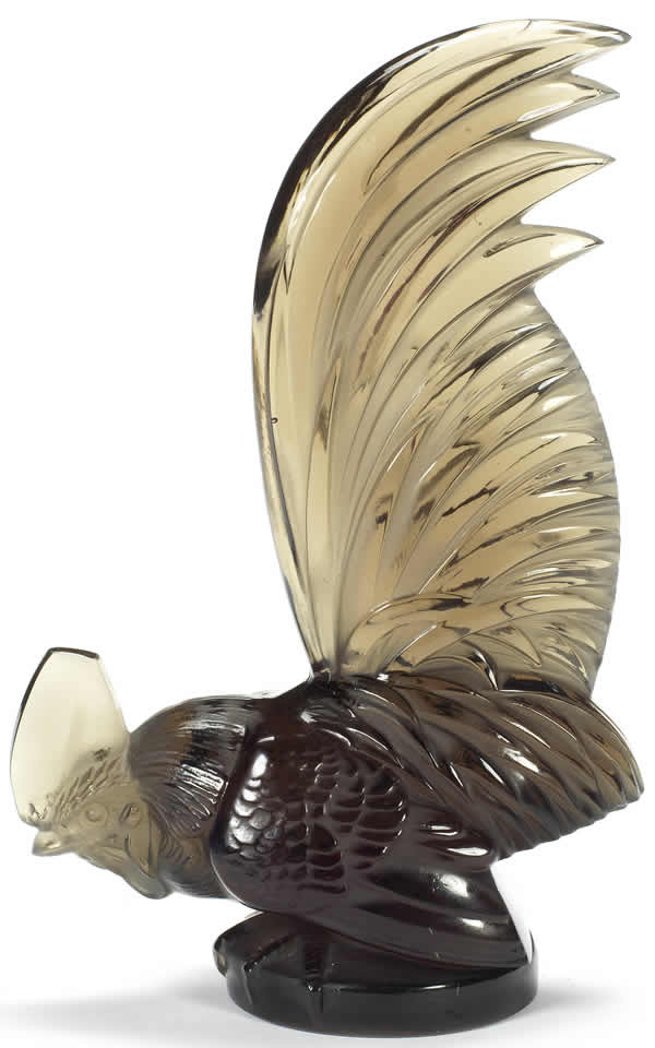 Rene Lalique Car Mascot Coq Nain