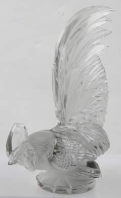 Rene Lalique Car Mascot Coq Nain