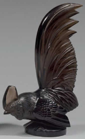 Rene Lalique Mascotte Coq Nain