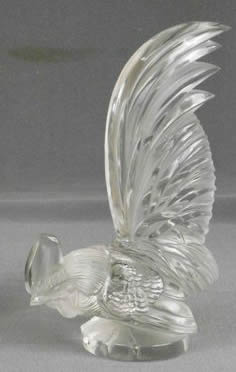 Rene Lalique Bouchon De Radiateur Coq Nain