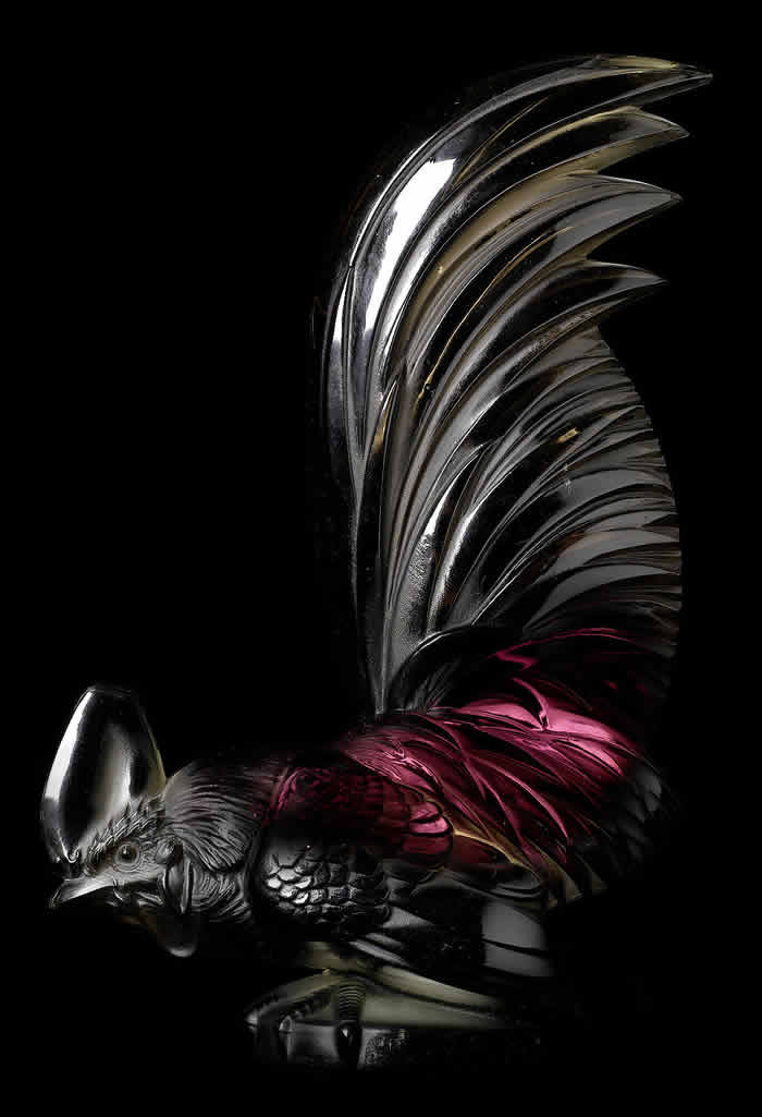 Rene Lalique Car Mascot Coq Nain