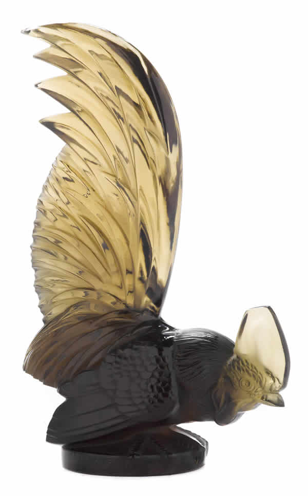Rene Lalique Car Mascot Coq Nain