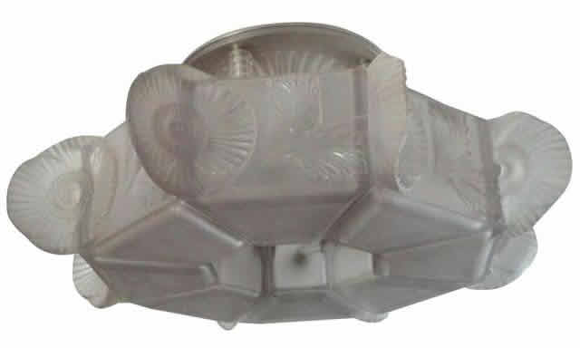 Rene Lalique Coquelicots Chandelier