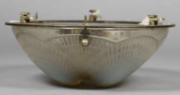 Rene Lalique Ceiling Light Coquilles